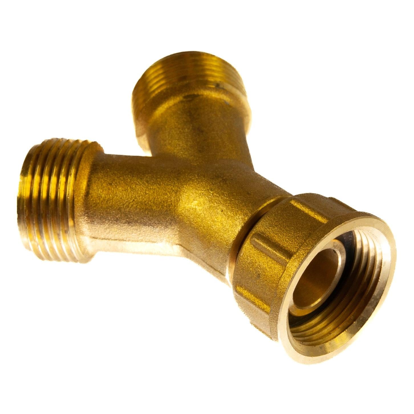 Brass Washing Machine Y Piece Splitter 2 Way Connector Dishwasher Appliances Service Item Thunderfix 902202