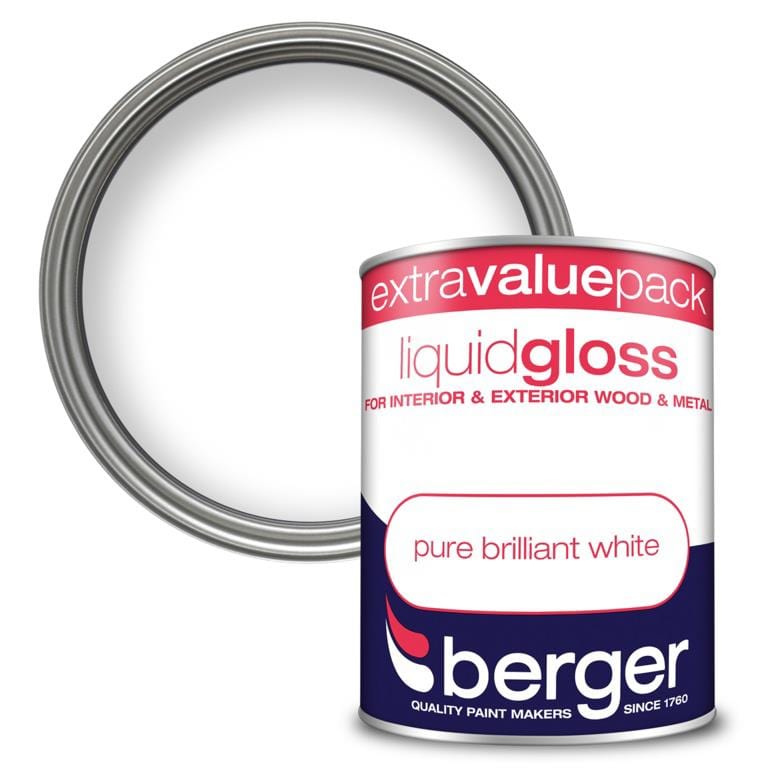 Liquid Gloss White | 1.25L | Berger Paint Berger 900686