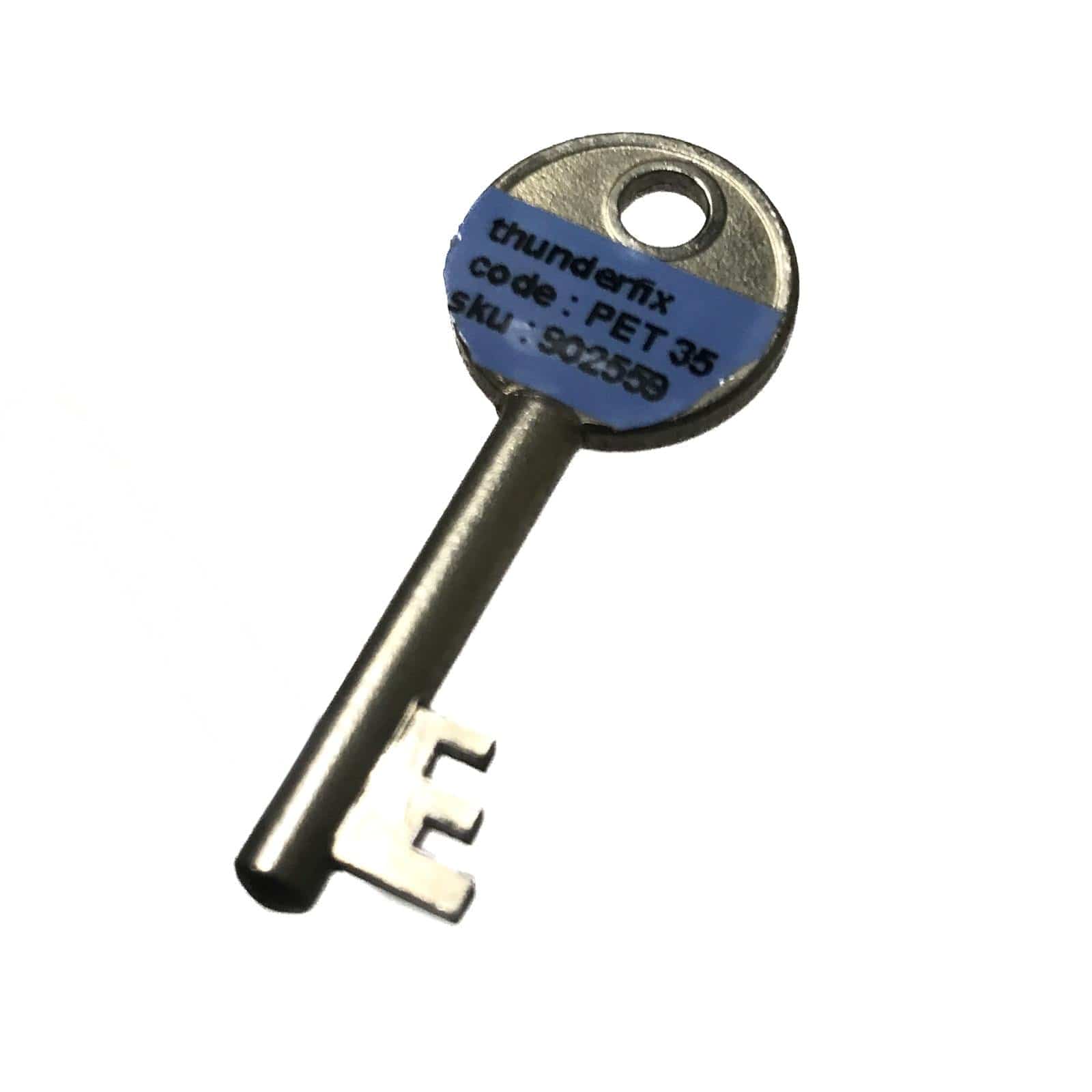 Squire Padlock Key PET Number 35 PET 35 for No 220/330 Squire Lock Service Item Thunderfix 902559