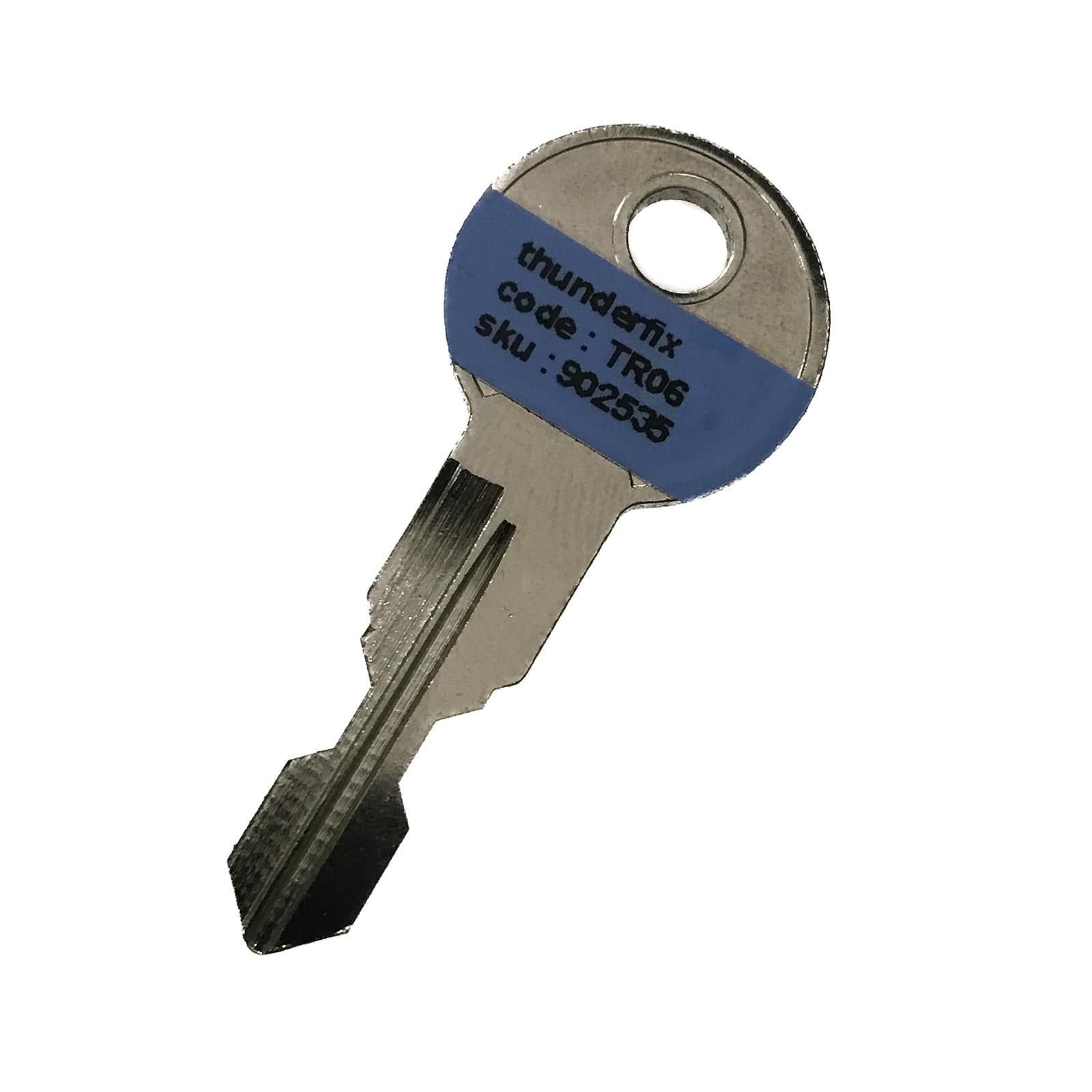 Witter TR06 Detachable Towbar Hitchlock Key Brink Tow Trust TR 06 TR6 Spare Key Service Item Thunderfix 902535